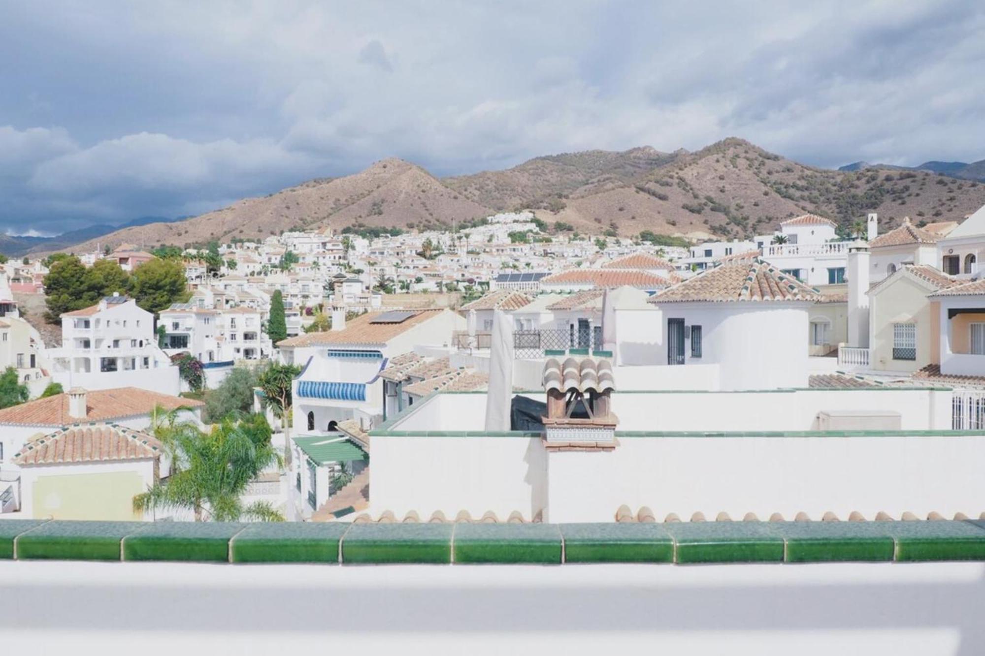 Stylish Villa Private Pool Ideal For Large Family Nerja Exterior foto